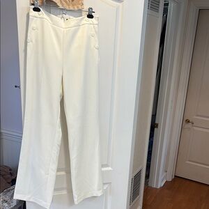 NWT Elegant Cream Women's Pants